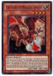 YuGiOh 5D's Lost Sanctuary Structure Deck - Tarjeta individual The Agent of Miracles - Jupiter SDLS-EN003 Super Rare