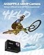 TIMNUT 4K 60FPS Action Cam, Unterwasserkamera mit 64G SD Karte 48MP HD WiFi Kamera mit EIS 40M Wasserdicht Actionkameras Weitwinkel Sportkamera mit 2 * 1350 mAh Akkus Helmhalterung Zubehör Kits