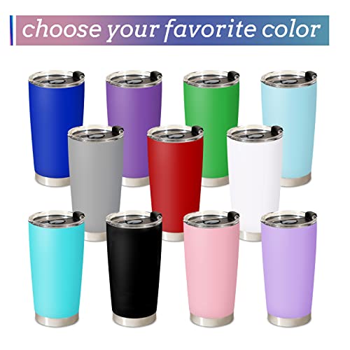 Petalsun Personalized Tumbler With Pictures Text Name, Custom Photo Stainless Steel Tumbler, Travel Mug Cup 20 Oz, Gifts For Anniversary Christmas Birthday Dad, Mom, Friend Color With Photo #TOP2