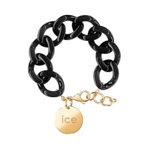 Bracelet Chaîne XL Noir & Or ICE Jewellery (Occasion Bon)