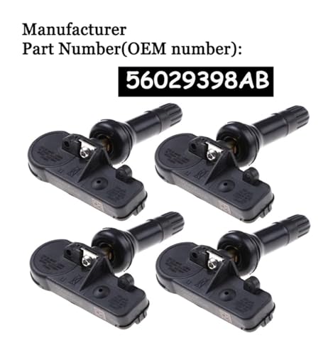 Capteur de pression des pneus Jeep résout alerte TPMS Cherokee Wrangler