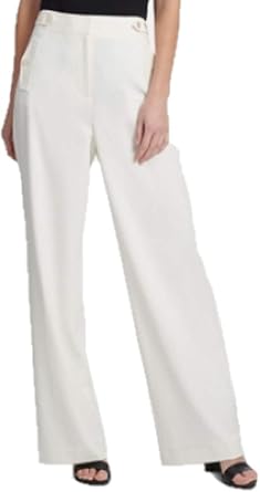 Amazon.com: DKNY - Pantalones blancos para mujer (talla 42) : Ropa, Zapatos  y Joyería