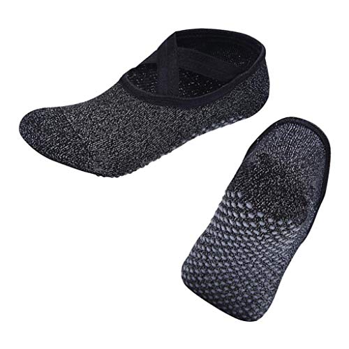 Meias femininas para ioga menolana antiderrapantes meias Barre Pilates Home Sock com alça antiderrap