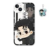 Dandadan Phone Case Compatible with iPhone 16/15/14/13/12/11/X/8/7 Multi-Model Dan Da Dan Phone Protective Cover Kawaii (Okarun-1,iPhone 16 Pro Max)