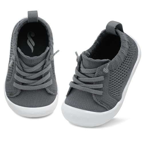 Image of JIASUQI Baby Shoes for Toddler Boys Girls Sneakers Slip on Walking Shoes for Babies
