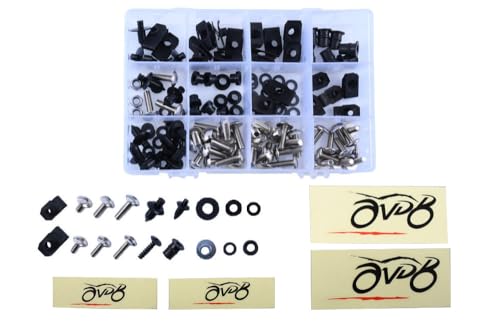 Kit visserie carénages M5 M6 avdb-moto pour DUCATI PANIGALE 1199 et 899 en aluminium