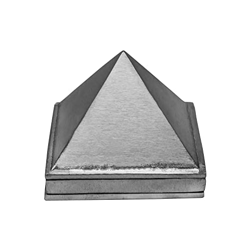 Image of Metal Vastu Lead 3 Layer Pyramid | Lead Vastu Remedy | 3-Inch | Pyramid for Positive Energy, Health & Wealth | Vastu Dosh Remedies for Home & Office | Pack of 1