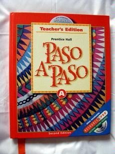 Hardcover Paso A Paso "A" Teacher's Edition Book