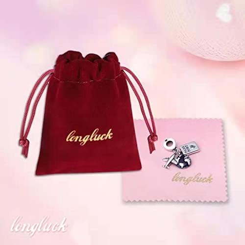 Vista 7 de Cuentas de joyería de cuentas de amor infinito con circonita cúbica que se adaptan a pulseras Pandora para mujer, plata de ley 925, cuentas