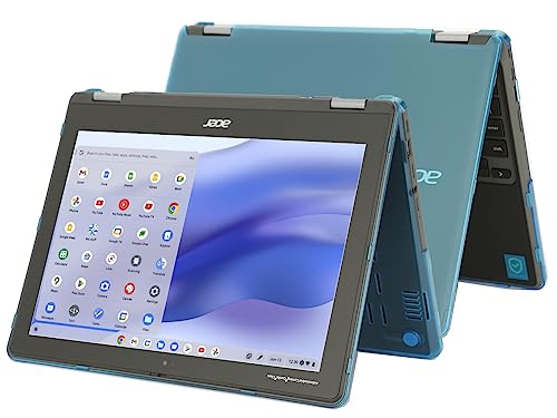Funda mCover Acer Chromebook Spin 512 R853TA R856T carcasa rígida 12 pulgadas color aguamarina