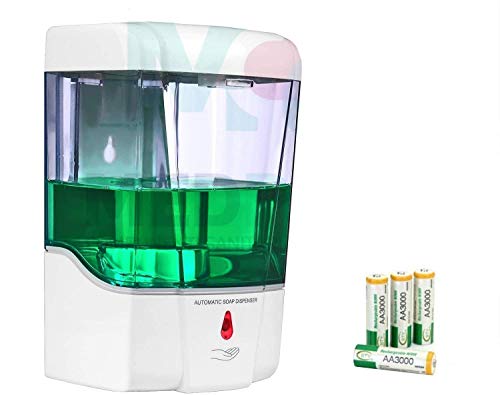 MedPlus Distributore di Sapone Automatico a Muro Dosatore Sapone Gel...