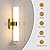 AIJIASI Bathroom Light Fixtures Over Mirror - Vanity Light Fixture Dimmable LED Bathroom Sconce with Acrylic Shade 3000K Vanity Light Bar for Mirror Bedroom Living Room
