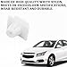 Gistilli 20 PCS Car Lower Outer Door Weatherstrip Clip, White Skirt Panel Fixing Trim Clips for Honda CR-V Model, Door Window Molding Clip Fastener Replacement #75315-S9A-004, Car Accessories