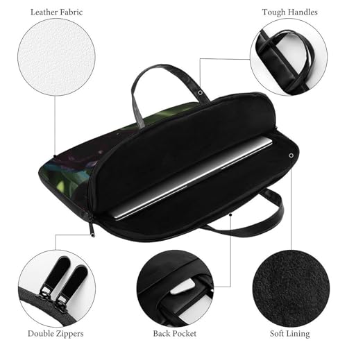 Bolso morado para portátil 17 pulgadas impermeable miniatura 4