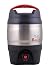bubba 128 oz sport jug active charcoal and red