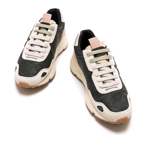 Mtng Para Mujer. 60885 Zapatillas Climb Negro (39), Plano, Cordones, Casual - 4
