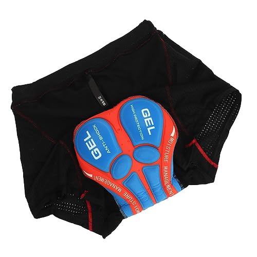 Cuecas de Bicicleta, Cintura Elástica Respirável Shorts de Bicicleta para Pedalar (2GG)
