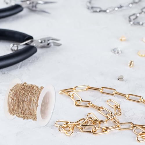 Chaîne à maillons en acier inoxydable pour fabriquer un collier cadeau personnalisé - 5