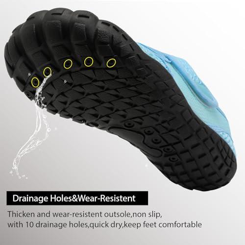 Image of Centipede Demon Swim Water Shoes for Women Men Quick Dry Barefoot Aqua Sneakers Shoe for Beach Hiking Diving Boating River Outdoor Water Sports
