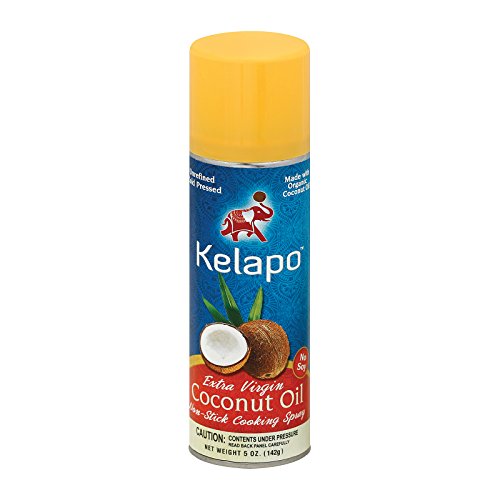 Kelapo Extra Virgin Coconut Oil - No Calorie Cooking Spray - Case of 6-5 Fl oz.