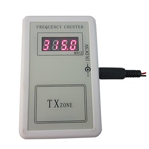 DIGITEN RF Frequency Detector Cymometer Meter Scanner Counter 250-450MHZ