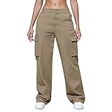 【Il Pacchetto Include】 1 * Pantalone Cargo Da Donna. Se Necessario, Lavalo Separatamente Dai Vestiti In Tinta Unita O Chiari Per Evitare Sbiadimenti E Tinture. Non Usare La Candeggina. Si Prega Di Fare Riferimento Alla Tabella Delle Taglie Descrizione, Scegliere La Taglia Normale.