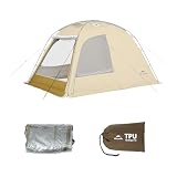 Naturehike Dune 7.6 Tienda de campaña para una habitación, especialmente espaciosa, tienda de campaña para exteriores, resistente a la lluvia y con protección solar (UPF50+), tienda de campaña para
