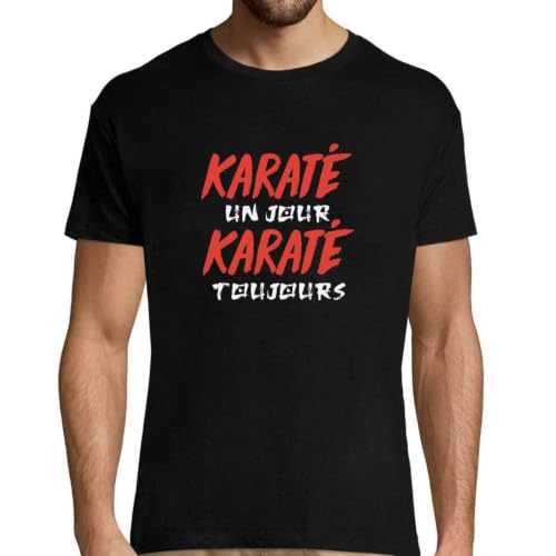 T-Shirt Homme Karate pour passionné de dojo imprimé en France