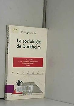 Paperback Sociologie de Durkeim Book