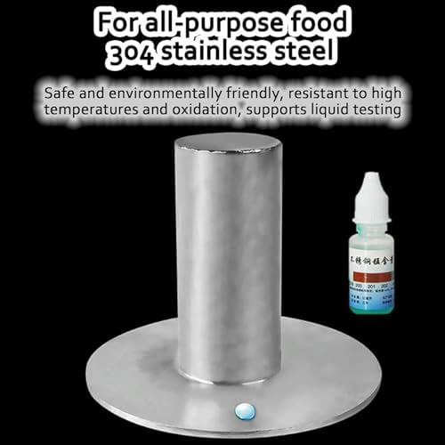 Stainless Steel Grape Press & Fruit Grinder - Durable Winemaking Tools for Apple Wine, Honey, Chili Oil, Herbs & Rice Wine - Efficient Crusher for Home Brew & Kitchen Use