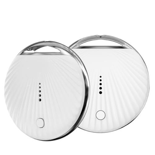 EGBULL Key Finder Locator with Sound Compatible with Apple Find My (iOS only) Suitable for Key Finder and Luggage, suitcases, Wallets, Backpacks, pet trackers