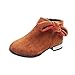Produktbild Ears Winterschuhe Boots Babyschuhe Kinder Baby Kind Mädchen Solide Kristall Bowknot Zipper Flock Stiefel Freizeitschuhe Mädchen Kinder Baby Mädchen Schnee Winter Stiefeletten