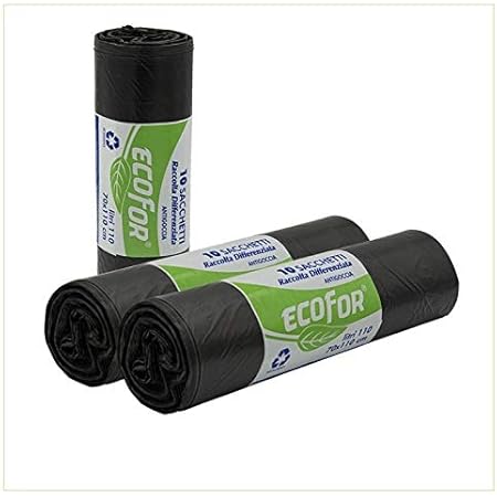 Sacchetti Della Spazzatura Addensati Di Grande Capacà Sacchetti Della Spazzatura Resistenti Sacchetti Della Spazzatura Trasparenti Fodere Resistenti Articoli Per La Casa Eco - Foto 6