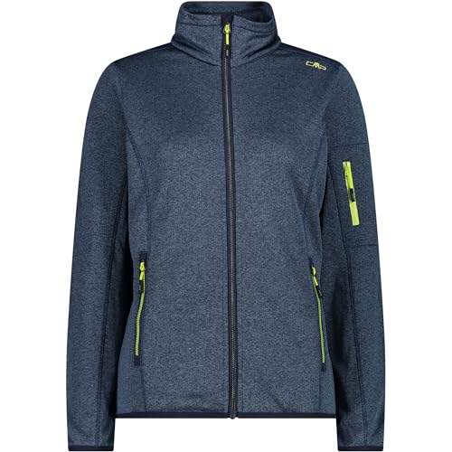 Veste en maille CMP Femme bleu et pomme taille L pour sport
