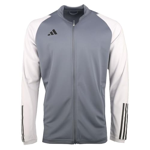 adidas Mens Tiro23 Competition Jacket Athletic Outerwear Casual Full Zip - Grey