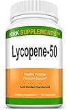 1 Bottle Lycopene 50mg 90 Capsules KRK Supplements