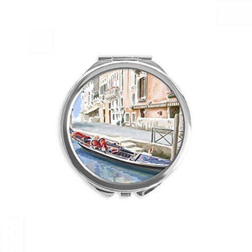 Miroir Venise Italie petit miroir de maquillage pour sac à main