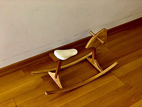 Kidodido Schaukelpferd - Holz Schaukelspielzeug - Montessori Spielzeug für Kleinkind - Schaukeltiere für Baby - Kleine… – Bild 5