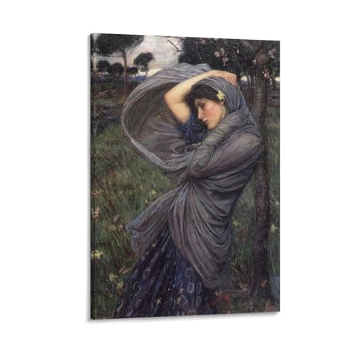 Impression sur toile John William Waterhouse Boreas décoration murale