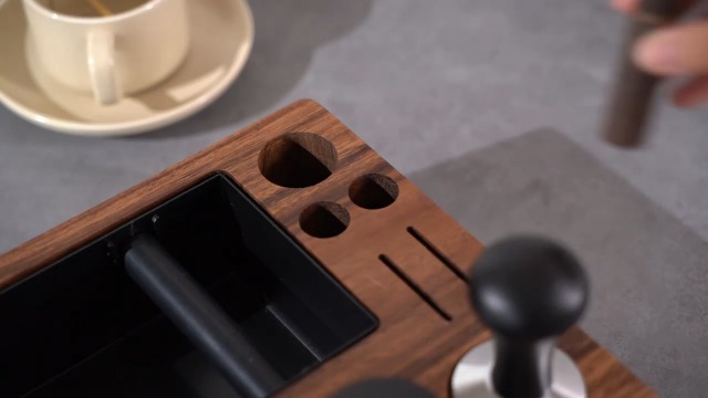 Amazon.com: TREELF Espresso Knock Box, Tamping Station 58mm for