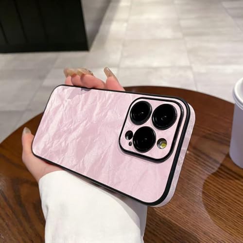 Coque iPhone 14 antichoc rose pour éviter les bris d'écran et d'objectif photo
