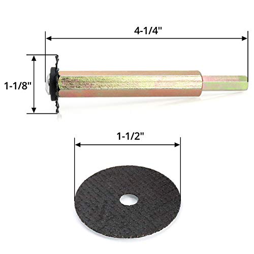Qwork Internal Plastic Pipe Cutter Plumbing Tool Coming With Steel Wheel #TOP3