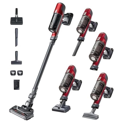 Rowenta XPert 6.60 Animal - Aspiradora escoba sin cable para pelo de animales, control velocidades, modo Eco, gatillo función boost, autonomía hasta 45 min, batería extraíble, diseño ligero,RH6878