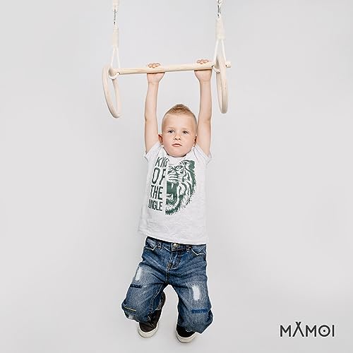 MAMOI® Trapeze bar baby swing, Indoor gymnastic rings, Monkey bars