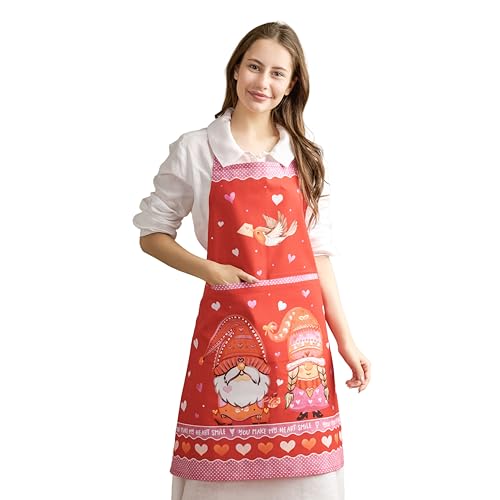 Maison d' Hermine Aprons for women with Pocket 100% Cotton Pack of 1