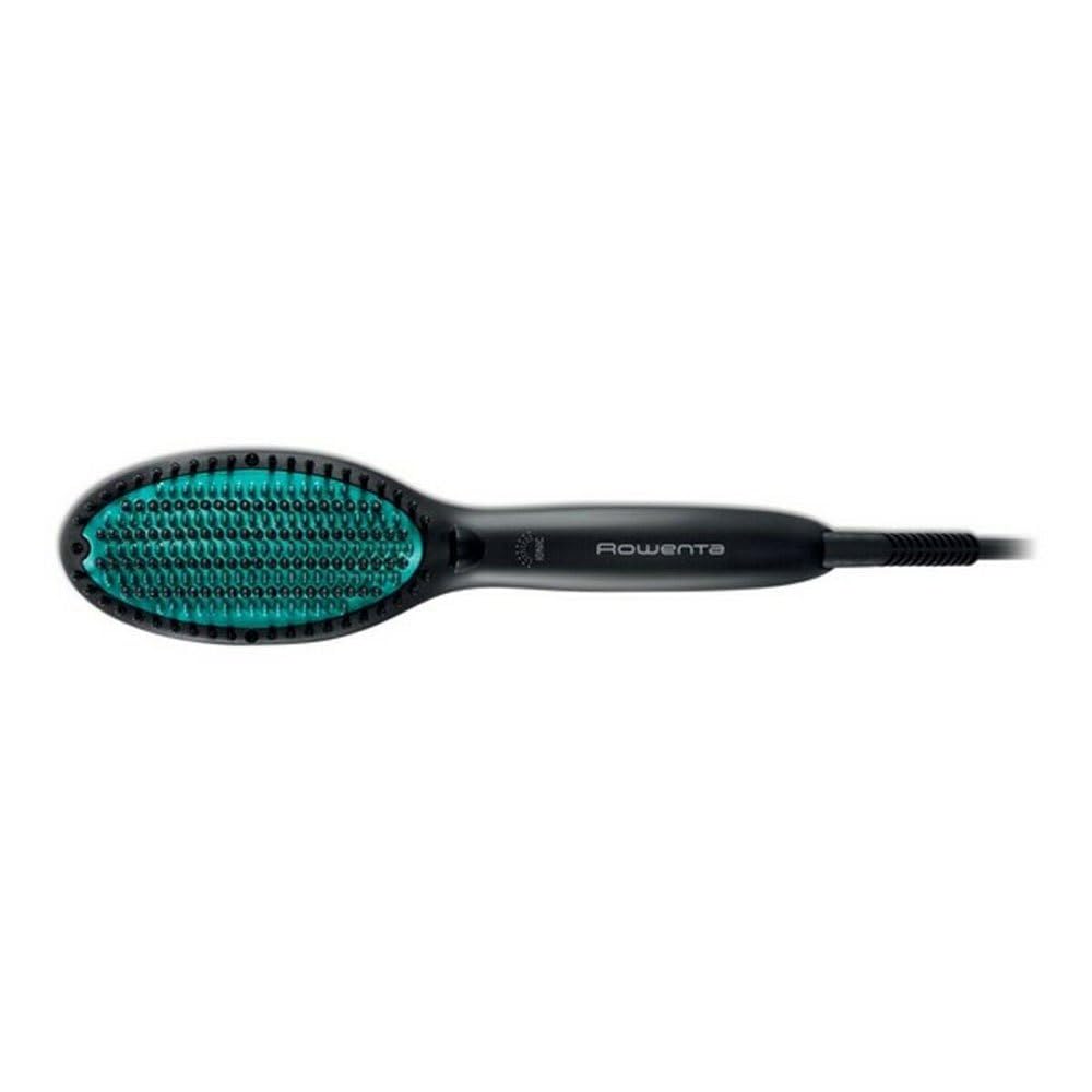 Rowenta Power Straight CF5820F0 Brosse lissante spéciale pour Cheveux très bouclés, avec générateur d'ions et température réglable jusqu'à 200 °C, Dents avec Grande Fixation à partir de la Racine