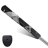 MAZEL Ultra Light Golf Putter Grip for Men, Non-Slip Pattern, Comfortable Feel and Excellent Push for Golfer (Black) - Image 1