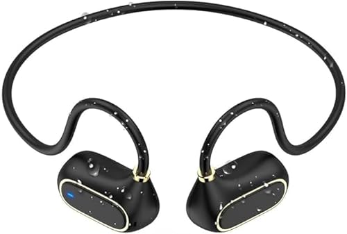 Genérico Auriculares Open Ear HiFi Estéreo – Auriculares Deportivos con Conducción de Aire para Natación, Correr y Actividades Físicas