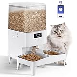 【Verstopfungsfreies Design】Motor der Futterautomat Katze schaltet sich bei verstopfung um, wodurch der Futterstau erheblich reduziert wird. Das trockene, gemischte und luftgetrocknete Futter (nur Trockenfutter) in 3-18 mm ist mit dem Petempo Futterautomat kompatibel. Mischen Sie die Lieblingsfutterformel Ihres Haustieres, damit es mehr genießen kann.