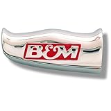 B&M 80643 Chrome Aluminum T-Handle Shifter Grip with SAE Thread Inserts